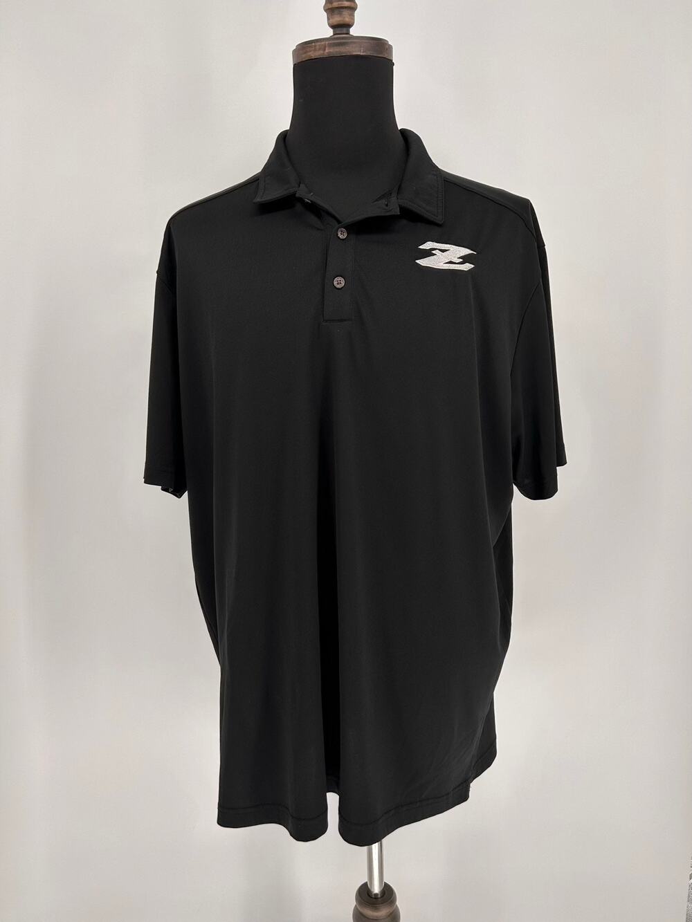 Nissan Z Sports Car Logo Embroidered Polo Shirt Men's 2XL Black Port Authority